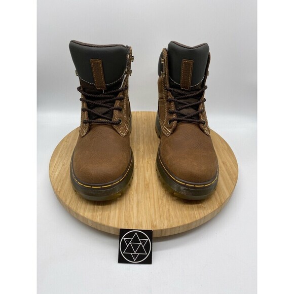 Dr. Martens Boots Mens Size 6 Brown Gabion Pit Whiskey Leather Heavy Duty Work - Picture 7 of 12